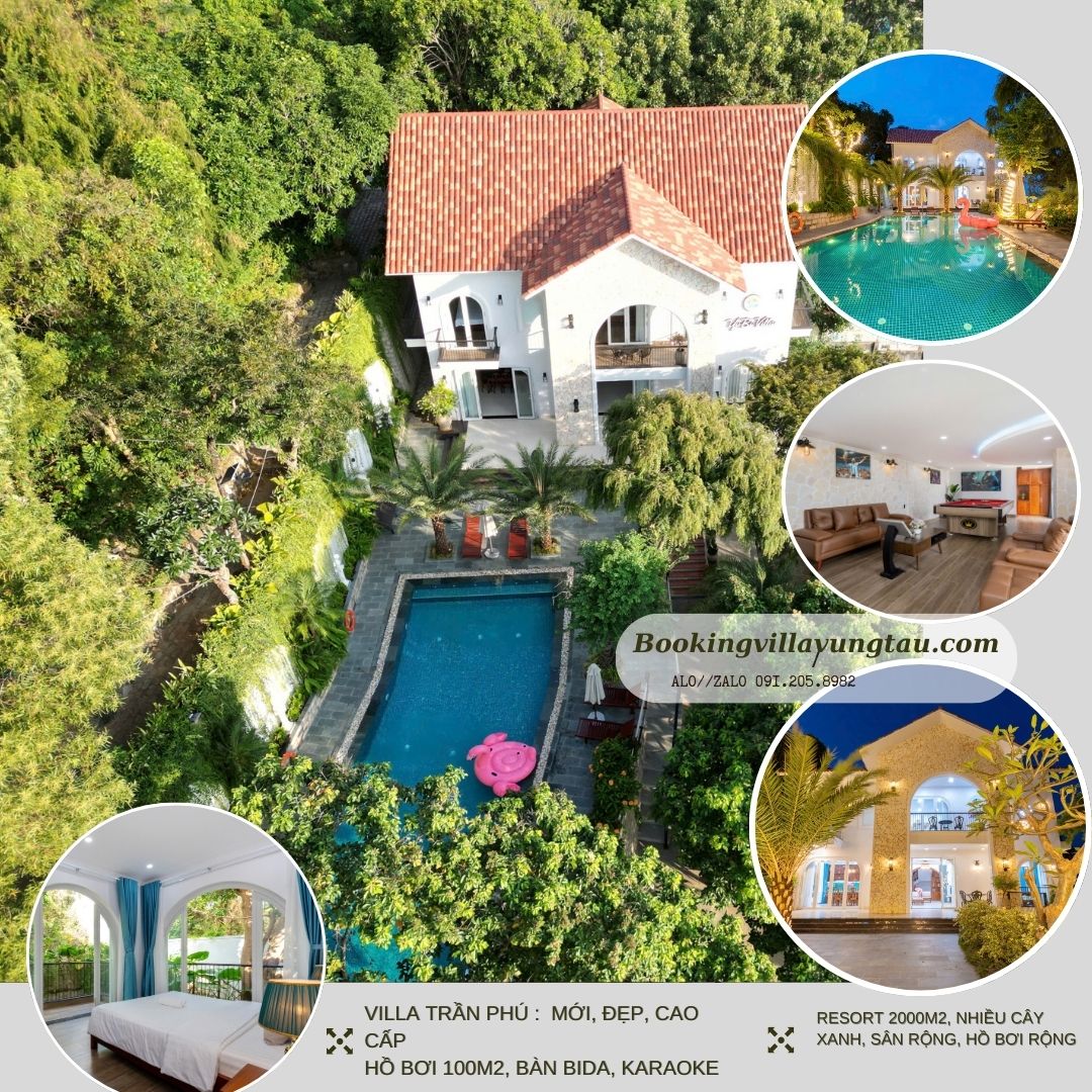 villa vũng tàu 30 người