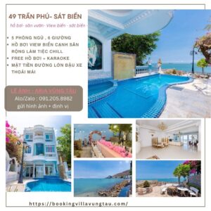 villa sát biển vũng tàu 49 TP