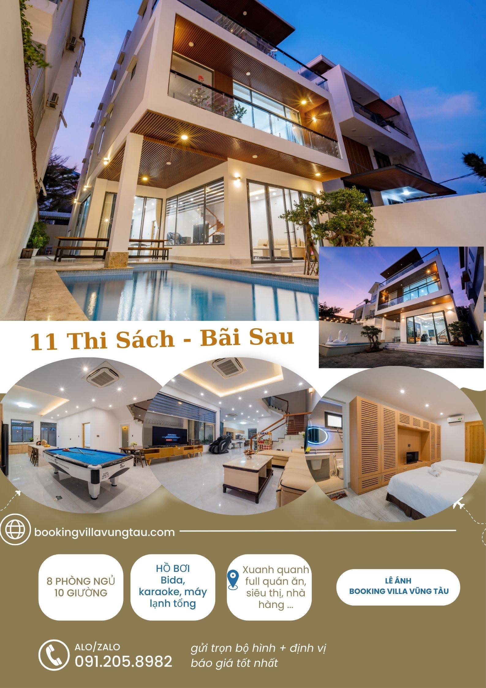 villa vũng Tàu cho 40 người