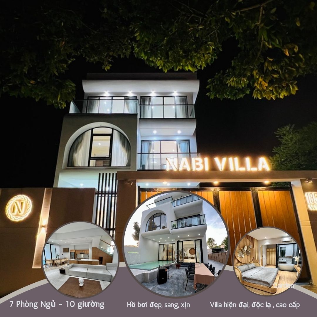 Villa Vũng Tàu 7 Phòng ngủ Nabi