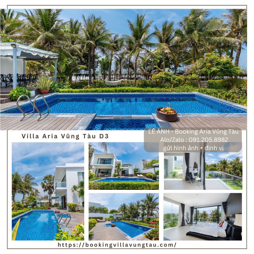 villa Aria vung tau 6 phong ngu