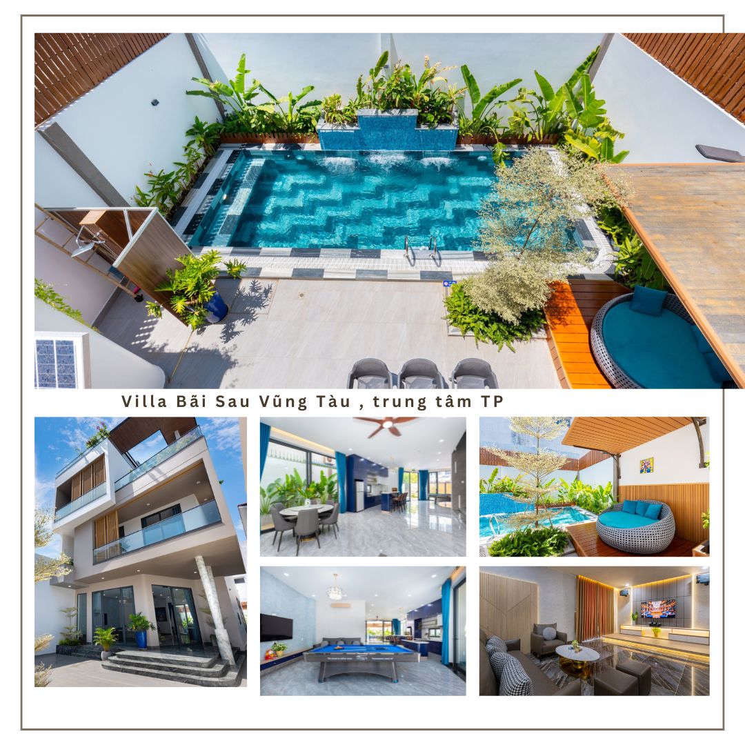 Villa Vũng tàu cho 20 người 