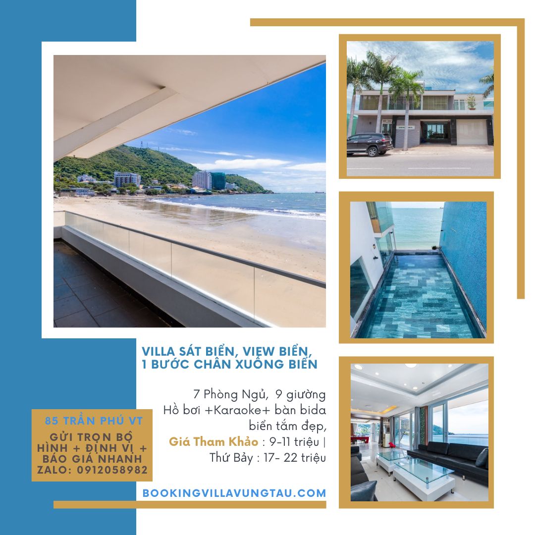 Villa vũng tàu cho 20 người