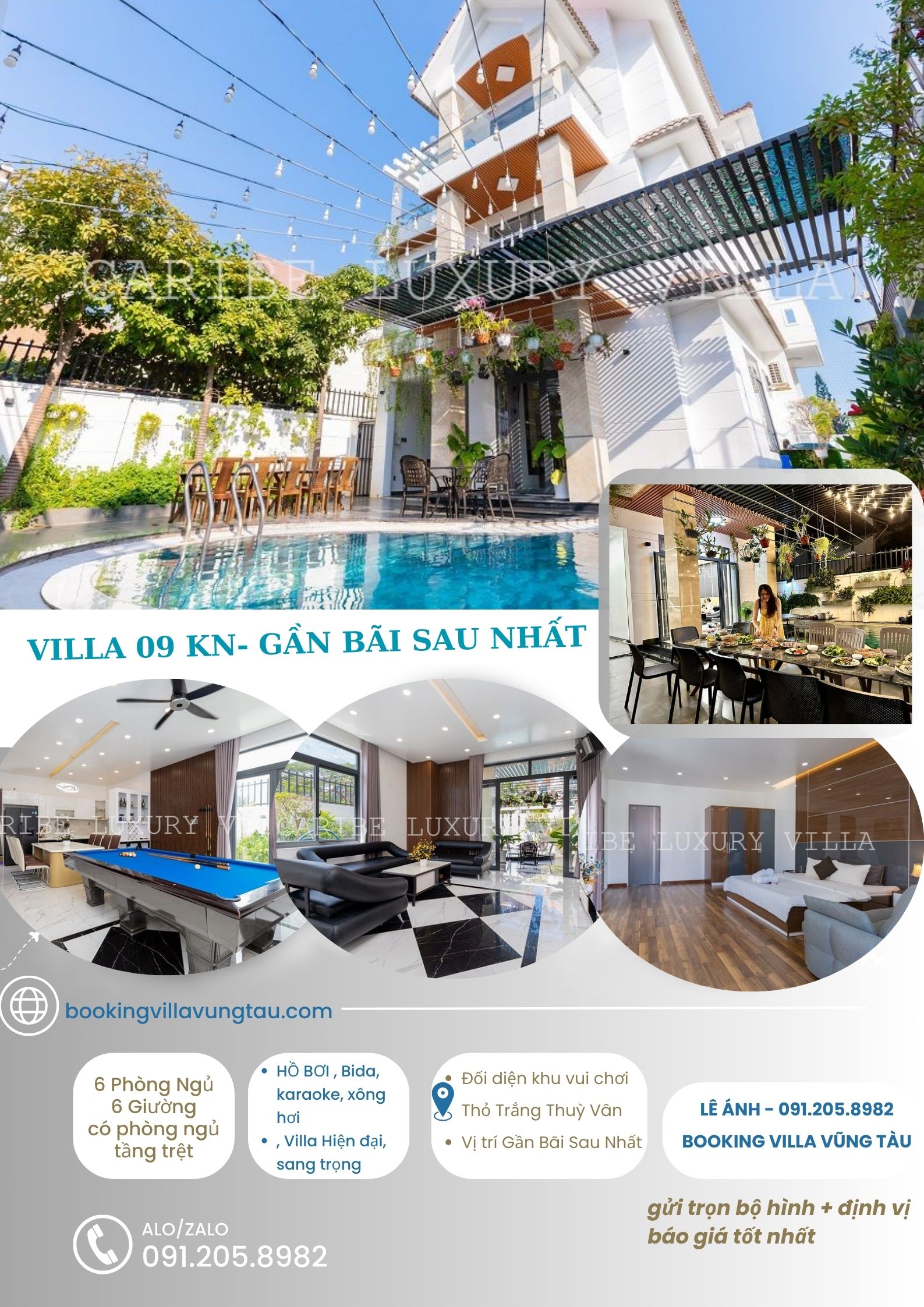 villa vũng tàu 20 người