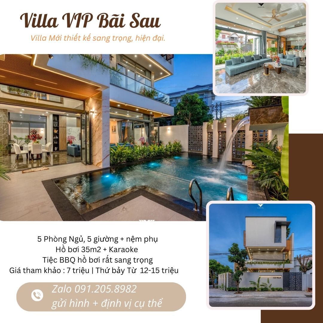 villa bai sau vung tau